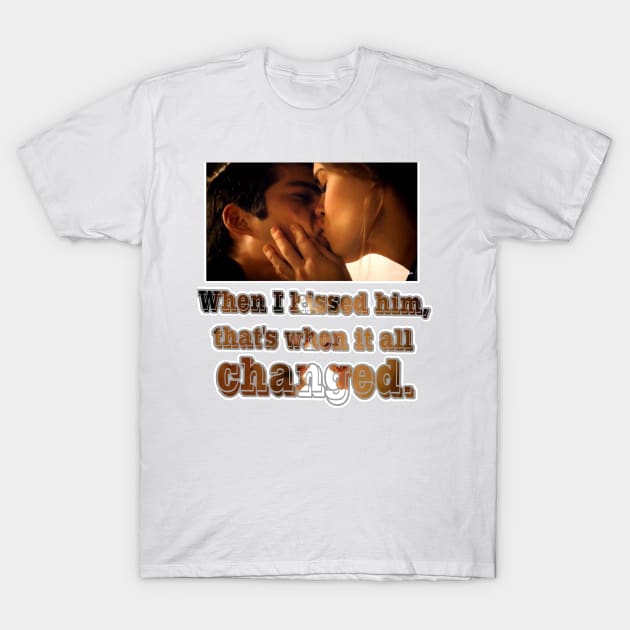 Stiles and Lydia | That's When It All Changed T-Shirt by Singletary Creation